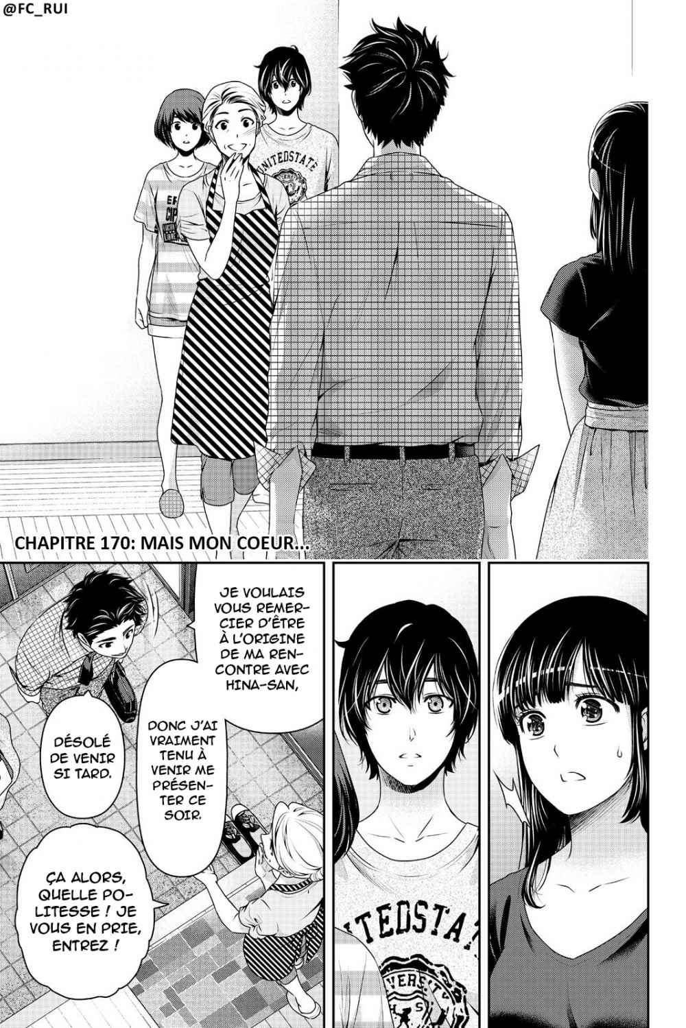 Domestic Na Kanojo: Chapter 170 - Page 1